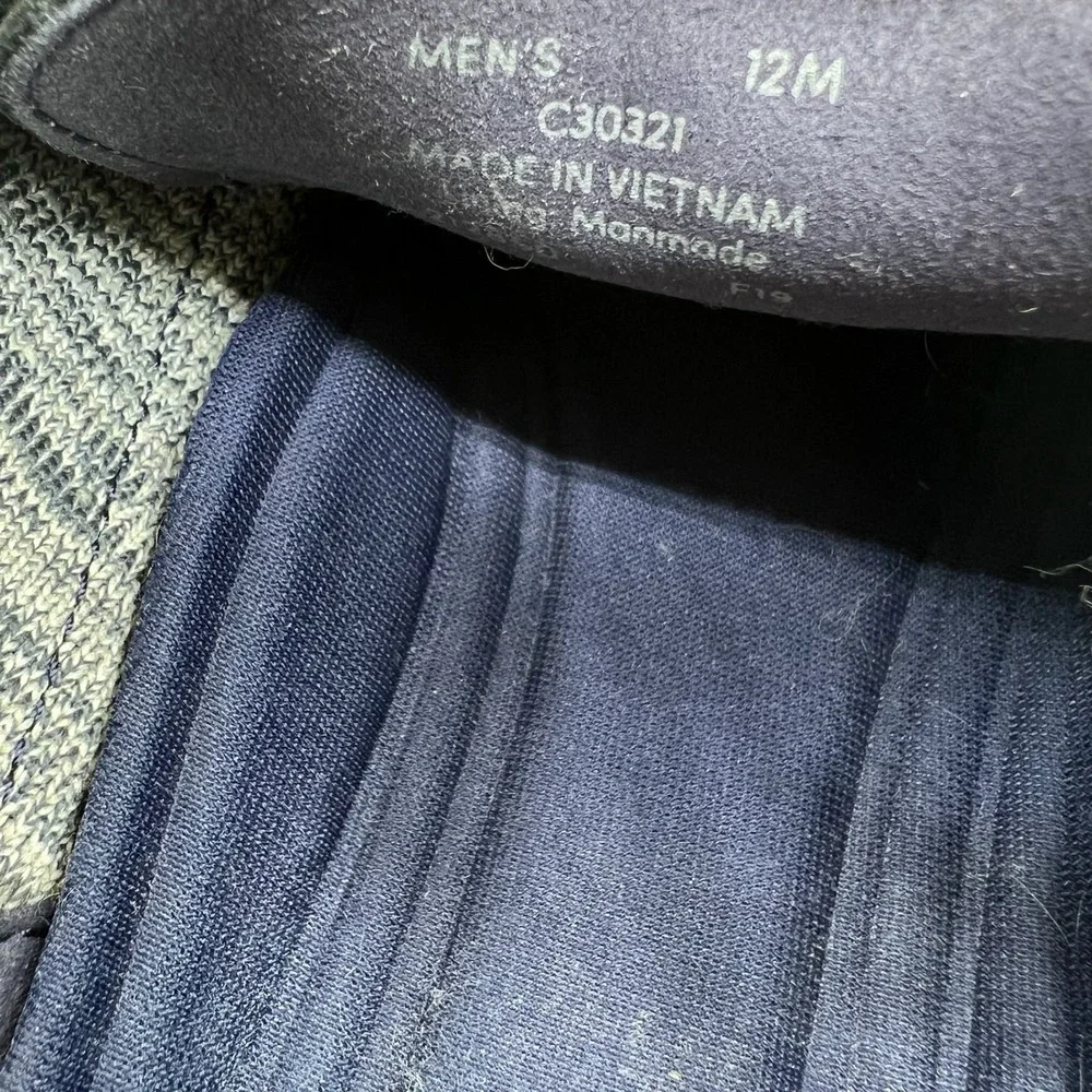 Cole Haan 2.Zerogrand Stitchlite Oxford Men's Size 12 M Grey Knit Lace Up C30321